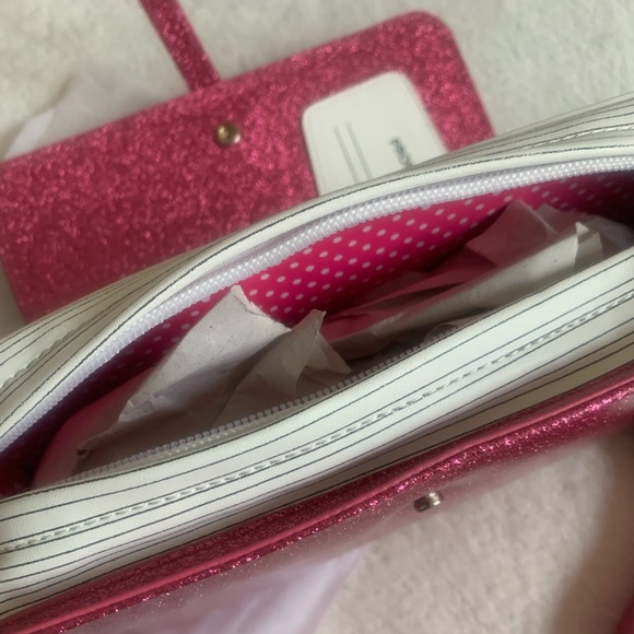 Sugar Thrillz Secret Diary Crossbody Shoulder Bag purse Pink NWT - Picture 7 of 16